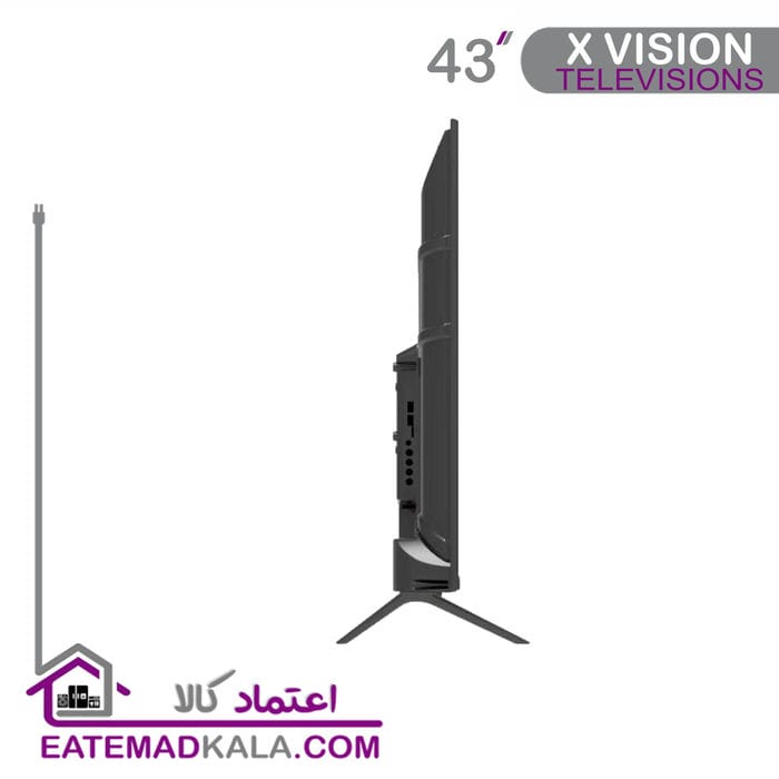 تلویزیون ال ای دی ایکس ویژن مدل 43XS525 سایز 43 اینچ